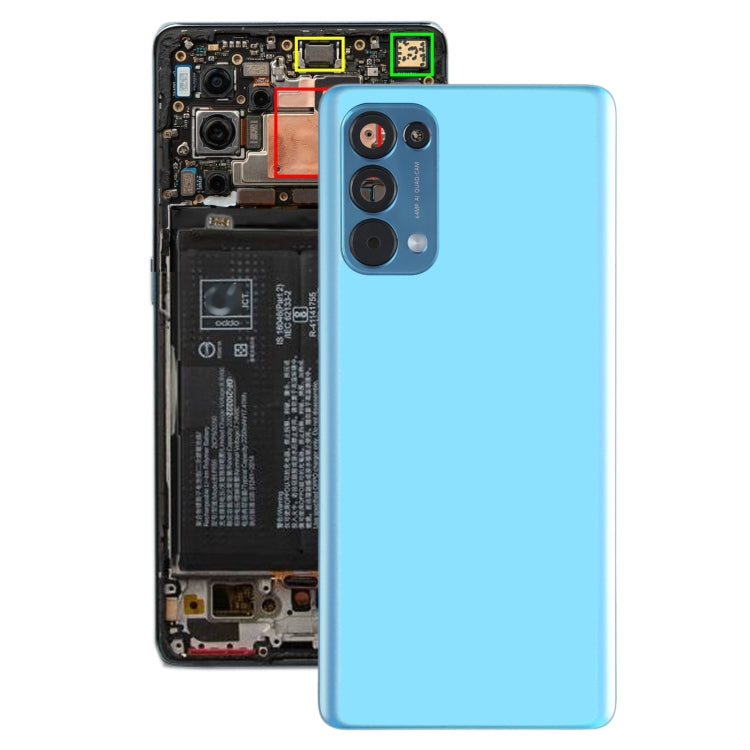 Für OPPO Reno5 Pro 5G PDSM00, PDST00, CPH2201 Original Akku-Rückseite, Für OPPO Reno5 Pro 5G