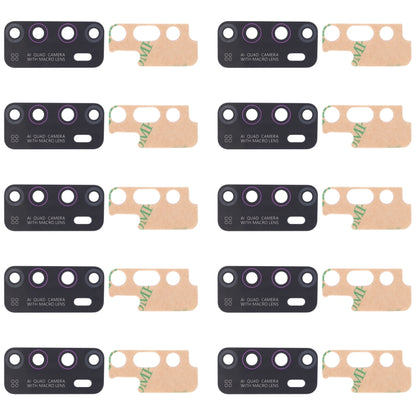 For Infinix Hot 9 X655C, X655, X655D 10pcs Back Camera Lens, For Infinix Hot 9