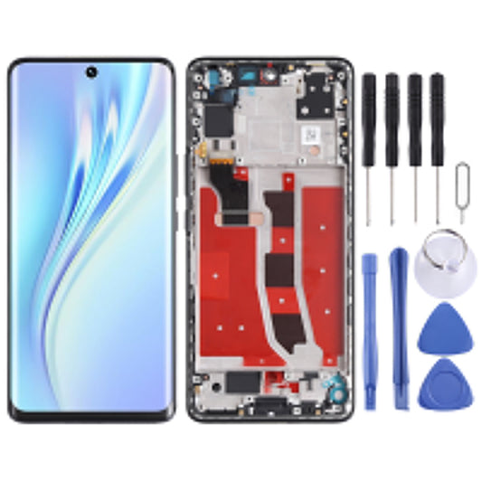 Écran LCD et numériseur complets d'origine avec cadre pour Honor V40 Lite, pour Honor V40 Lite (Original)