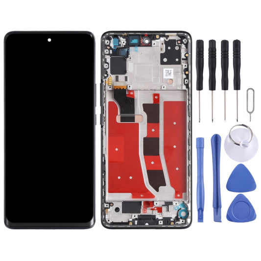 Écran LCD et numériseur complets d'origine avec cadre pour Honor V40 Lite, pour Honor V40 Lite (Original)