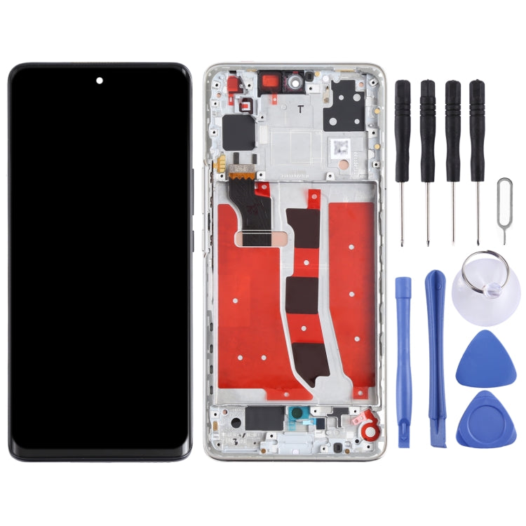 Original LCD Screen and Digitizer Full Assembly with Frame for Honor V40 Lite, For Honor V40 Lite(Original)