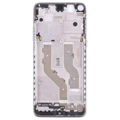 Original Front Housing LCD Frame Bezel Plate for TCL 10L / 10 Lite T770H, T770B, For TCL 10L / 10 Lite (Original) (Silver)