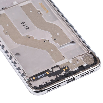 Original Front Housing LCD Frame Bezel Plate for TCL 10L / 10 Lite T770H, T770B, For TCL 10L / 10 Lite (Original) (Silver)