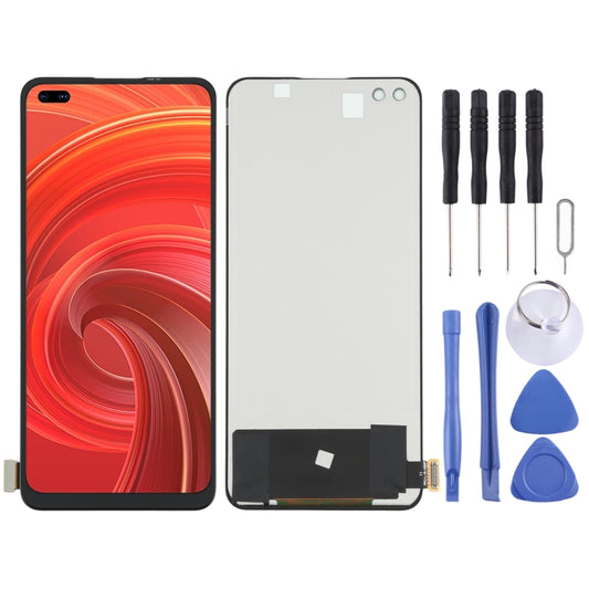 TFT Material LCD Screen and Digitizer Full Assembly (Not Supporting Fingerprint Identification) for OPPO Realme X50 Pro 5G / OnePlus Nord RMX2075 RMX2071 RMX2076, For OPPO Realme X50 Pro 5G(TFT)