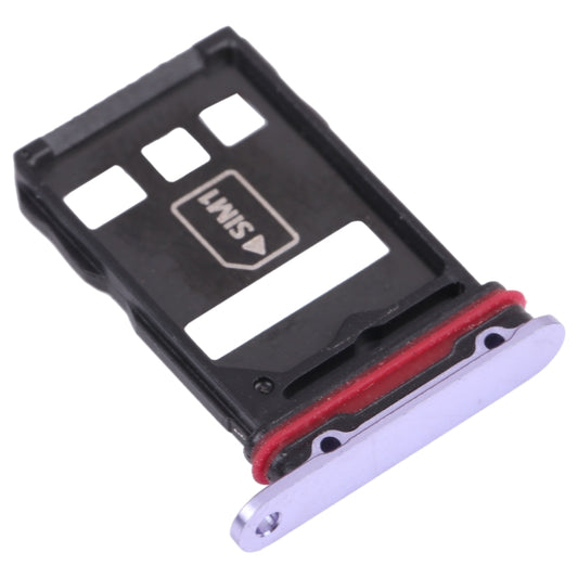 Tiroir pour carte SIM et carte NM pour Huawei Mate 30E Pro 5G (violet foncé)