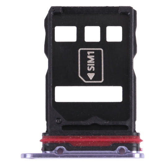 Tiroir pour carte SIM et carte NM pour Huawei Mate 30E Pro 5G (violet foncé)