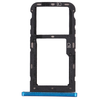 SIM Card Tray + SIM Card Tray / Micro SD Card Tray for ZTE Blade V10 Vita, For ZTE Blade V10 Vita, For ZTE Blade V10 Vita(Dark Green)