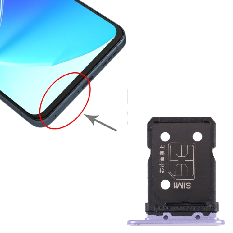 For OPPO Reno6 5G PEQM00 CPH2251  SIM Card Tray + SIM Card Tray, For OPPO Reno6 5G
