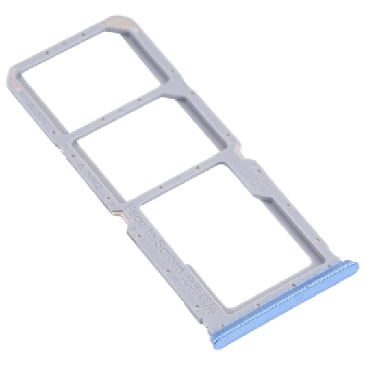 For OPPO A16 / A16S CPH2269 CPH2271  SIM Card Tray + SIM Card Tray + Micro SD Card Tray