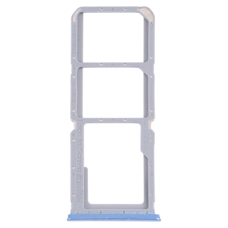 For OPPO A16 / A16S CPH2269 CPH2271  SIM Card Tray + SIM Card Tray + Micro SD Card Tray, For OPPO A16 / A16S