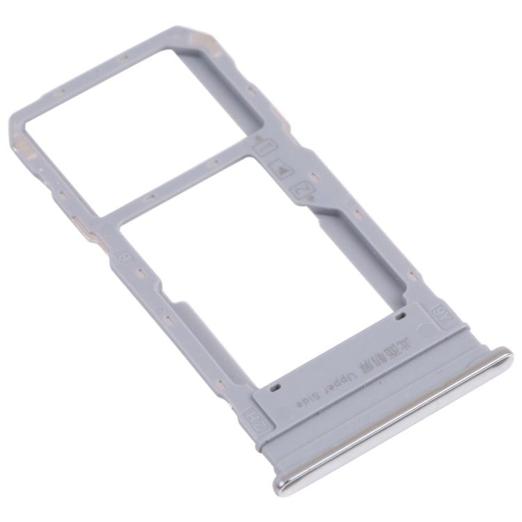 For vivo Y76s V2156A SIM Card Tray + SIM Card Tray / Micro SD Card Tray, For vivo Y76s