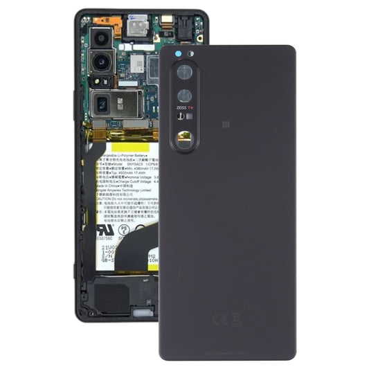 Cache-batterie d'origine avec cadre d'objectif d'appareil photo pour Sony Xperia 1 III, Pour Sony Xperia 1 III, Pour Sony Xperia 1 III (Original)