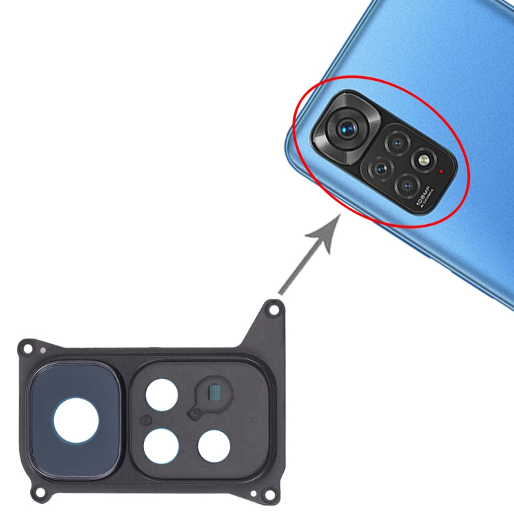 Back Camera Lens Frame for Xiaomi Redmi Note 11/Redmi Note 11s, For Xiaomi Redmi Note 11/Redmi Note 11s