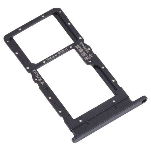 SIM Card Tray + SIM Card Tray / Micro SD Card Tray for Huawei Maimang 10 SE, For Huawei Maimang 10 SE
