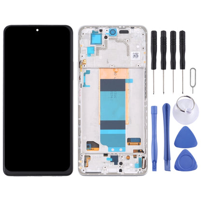 Original LCD Screen and Digitizer Full Assembly with Frame for Xiaomi Redmi K40S, For Xiaomi Redmi K40S (Original)