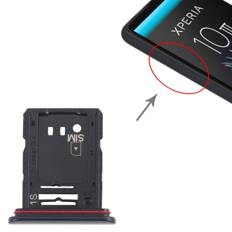 Tiroir de carte SIM + tiroir de carte Micro SD pour Sony Xperia 10 III, pour Sony Xperia 10 III