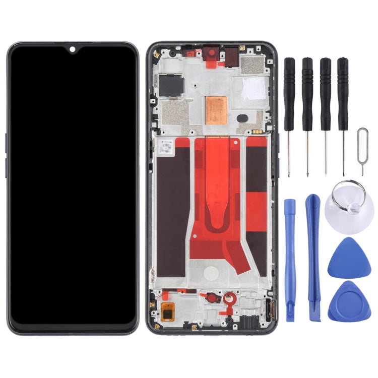 Écran LCD et numériseur complet d'origine avec cadre pour OPPO Reno3 5G/Reno3 Youth/F15/Find X2 Lite/K7 5G, pour OPPO Reno3 5G/Reno3 Youth/F15/Find X2 Lite/K7 5G, pour OPPO Reno3 5G