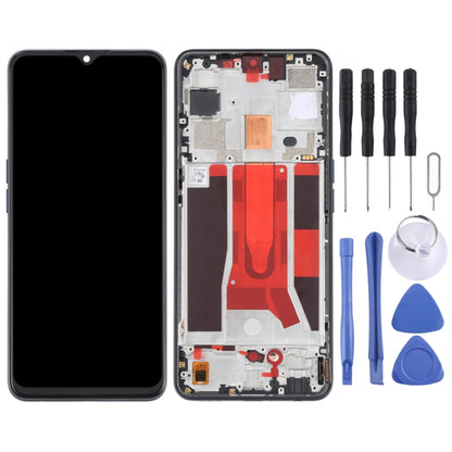 Écran LCD et numériseur complet d'origine avec cadre pour OPPO Reno3 5G/Reno3 Youth/F15/Find X2 Lite/K7 5G, pour OPPO Reno3 5G/Reno3 Youth/F15/Find X2 Lite/K7 5G, pour OPPO Reno3 5G