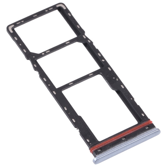 For Tecno Camon 17 CG6 CG6J SIM Card Tray + SIM Card Tray + Micro SD Card Tray, For Tecno Camon 17