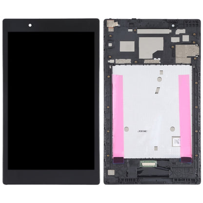 LCD Screen and Digitizer Full Assembly with Frame For Lenovo Tab3 8 Plus TB-8703X TB-8703 TB-8703F TB-8703N, For Lenovo Tab3 8 Plus