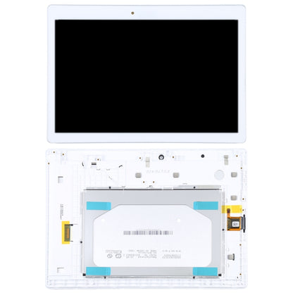 LCD Screen and Digitizer Full Assembly with Frame for Lenovo Tab 2 A10-30 YT3-X30, For Lenovo Tab 2 A10-30
