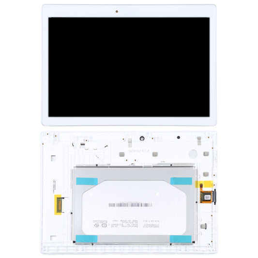 LCD Screen and Digitizer Full Assembly with Frame for Lenovo Tab 2 A10-30 YT3-X30, For Lenovo Tab 2 A10-30