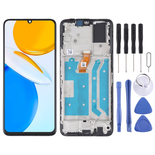 Écran LCD d'origine et numériseur complet avec cadre pour Honor X7, Pour Honor X7
