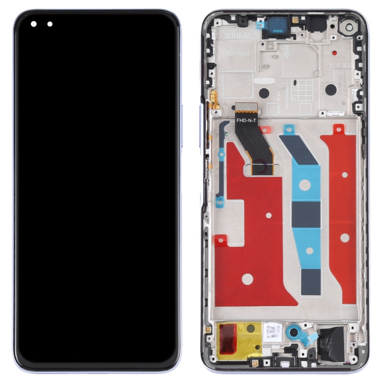 Original LCD Screen and Digitizer Full Assembly with Frame for Huawei Nova 8i