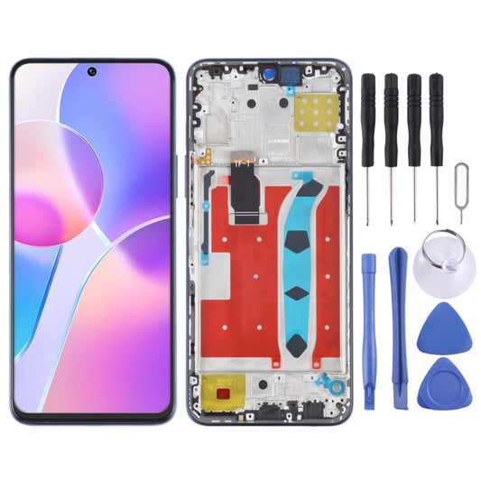 Écran LCD et numériseur complet d'origine avec cadre pour Honor X30i, pour Honor X30i, pour Honor X30i (Original)