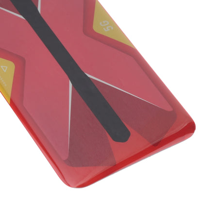 Battery Glass Back Cover for ZTE Nubia Red Magic 5G NX659J, For ZTE Nubia Red Magic 5G(Red)
