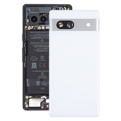 For Google Pixel 7A Original Battery Back Cover with Camera Lens Cover