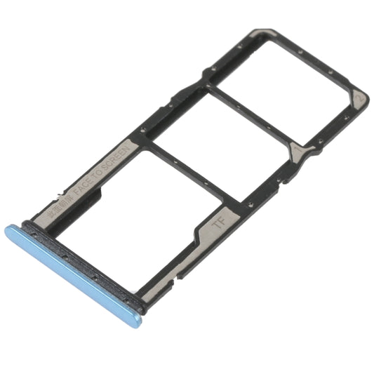 SIM Card Tray + SIM Card Tray + Micro SD Card Tray For Xiaomi Redmi 10A, For Xiaomi Redmi 10A