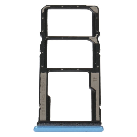 SIM Card Tray + SIM Card Tray + Micro SD Card Tray For Xiaomi Redmi 10A, For Xiaomi Redmi 10A