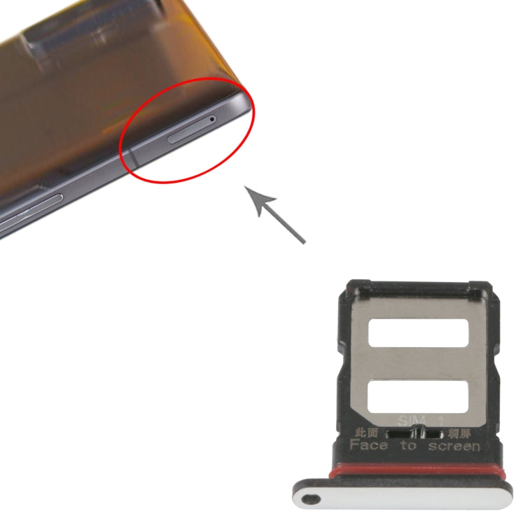 SIM Card Tray + SIM Card Tray For Xiaomi Poco F4 GT, For Xiaomi Poco F4 GT