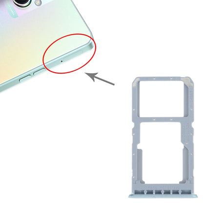 For OPPO A96 China SIM Card Tray + SIM / Micro SD Card Tray, For OPPO A96 China