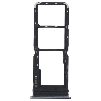 For vivo Y21 2021 / Y21S / Y21T / Y21T India SIM Card Tray + SIM Card Tray + Micro SD Card Tray