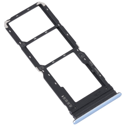 For vivo Y21 2021 / Y21S / Y21T / Y21T India SIM Card Tray + SIM Card Tray + Micro SD Card Tray