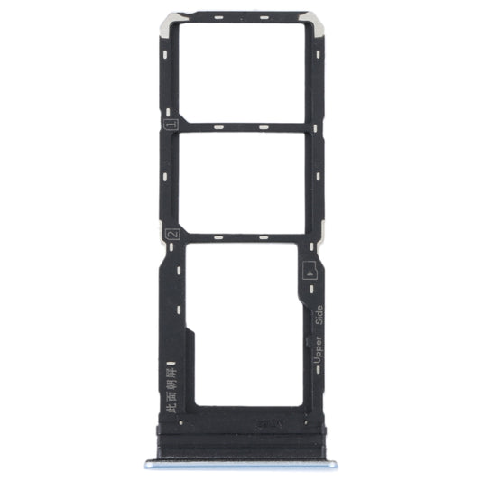 For vivo Y21 2021 / Y21S / Y21T / Y21T India SIM Card Tray + SIM Card Tray + Micro SD Card Tray
