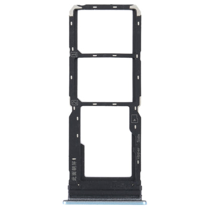 For vivo Y21 2021 / Y21S / Y21T / Y21T India SIM Card Tray + SIM Card Tray + Micro SD Card Tray