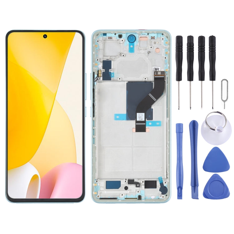 Original LCD Screen For Xiaomi 12 Lite Digitizer Full Assembly with Frame
