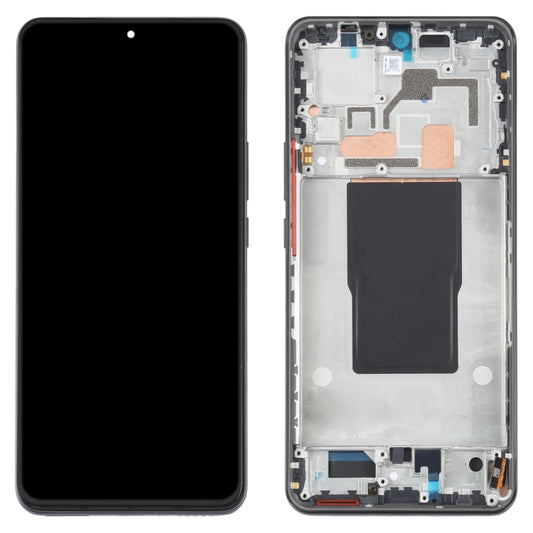 Original AMOLED LCD Screen For Xiaomi Redmi K50 Ultra / 12T / 12T Pro Digitizer Full Assembly with Frame
