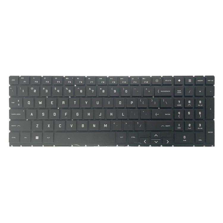 US Version Keyboard with Colorful Backlight / Number Key For HP OMEN 15 2020 15-EK 15-EN EK1016TX EK1000 EK0018 TPN-Q238 TPN-Q236, For HP OMEN 15 2020(Colorful Backlight)
