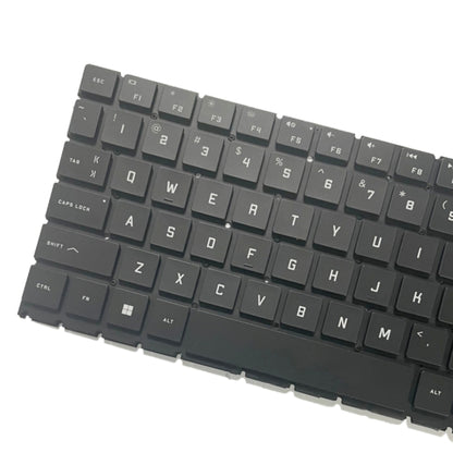 US Version Keyboard with Colorful Backlight / Number Key For HP OMEN 15 2020 15-EK 15-EN EK1016TX EK1000 EK0018 TPN-Q238 TPN-Q236, For HP OMEN 15 2020(Colorful Backlight)