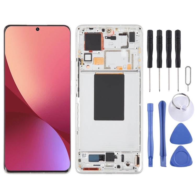 Écran LCD AMOLED d'origine avec châssis pour Xiaomi 12 Pro / 12S Pro (Original)