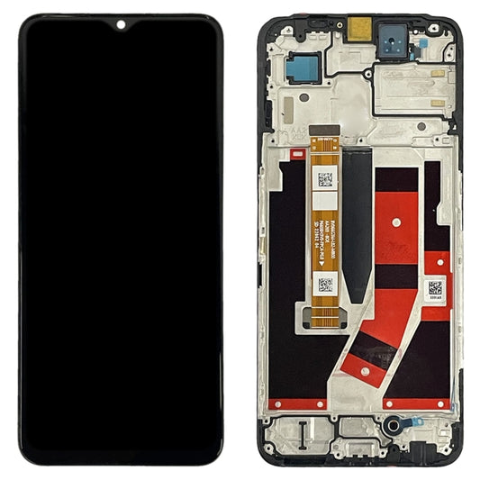IPS LCD Screen for OnePlus Nord N300 Digitizer Full Assembly with Frame