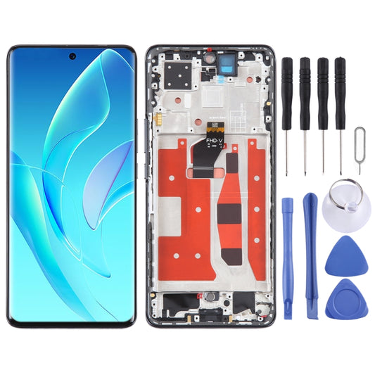 Écran LCD d'origine pour Honor 60 Pro numériseur complet avec châssis, pour Honor 60 Pro (Original)