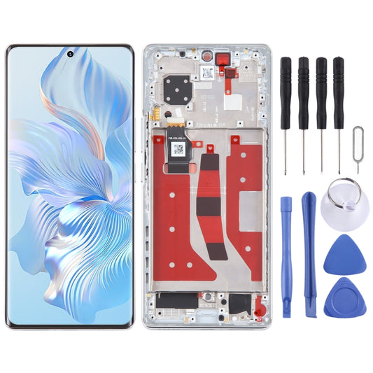 Écran LCD d'origine pour Honor 80, ensemble numériseur complet avec cadre, pour Huawei P50 Pro (original), pour Honor 80 (original)