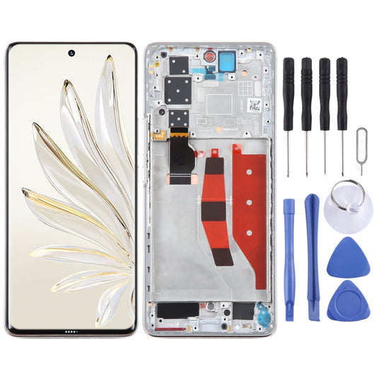 Écran LCD d'origine pour Honor 70 Pro, numériseur complet avec cadre, pour Honor 70 Pro (original)