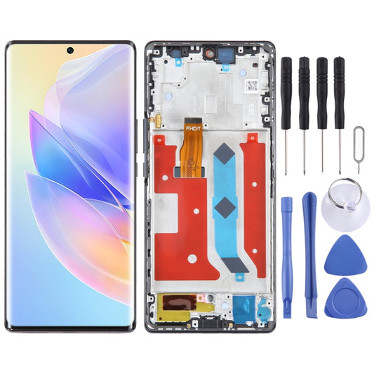 Écran LCD d'origine pour Honor 60 SE, numériseur complet avec cadre, pour Honor 60 SE (Original)