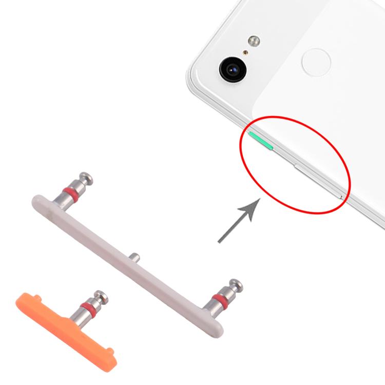 For Google Pixel 3 Original Power Button + Volume Button Control Button